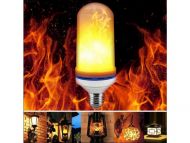 LED žárovka s efektem hořícího plamene